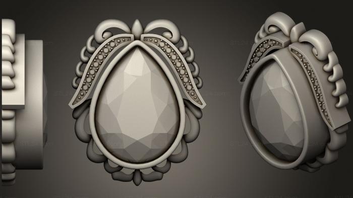 Jewelry (jewelry 38, JVLR_0485) 3D models for cnc